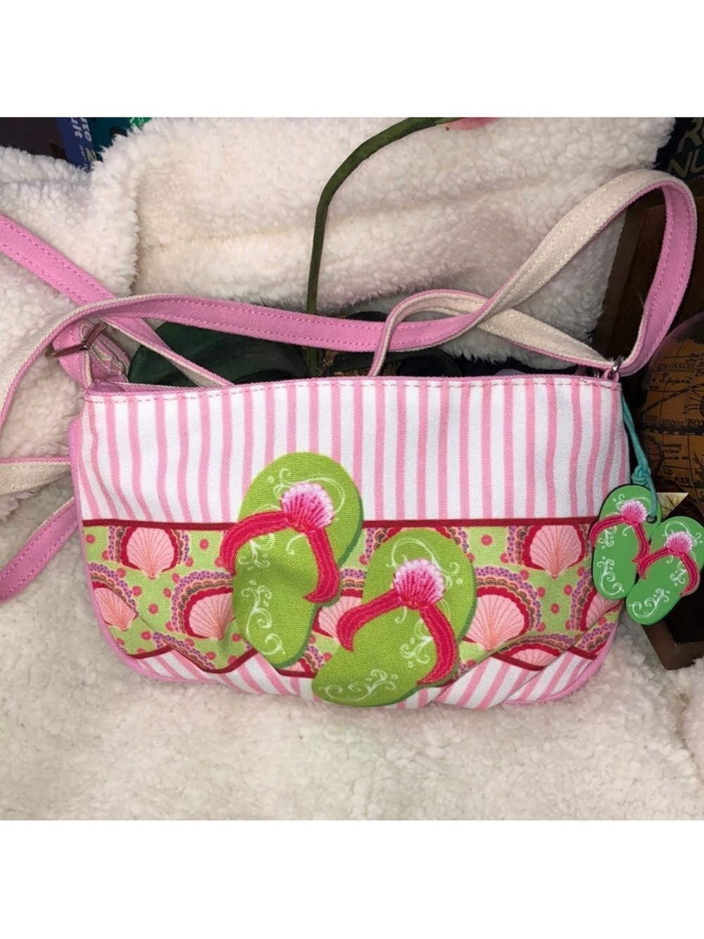 Sun N’ Sand Mini Cotton Summer Crossbody Bag
